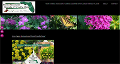 Desktop Screenshot of floridafriendlyplants.com